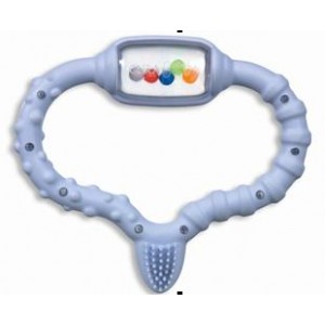 Стимулятор Curaprox для прорезывания временных зубов, голубой Curababy boy