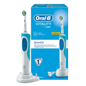 Электрическая зубная щетка  Oral-B Vitality 3D White D12.513 DW отбеливающая