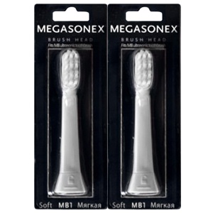 Насадки для зубной щетки Megasonex (2шт) Soft